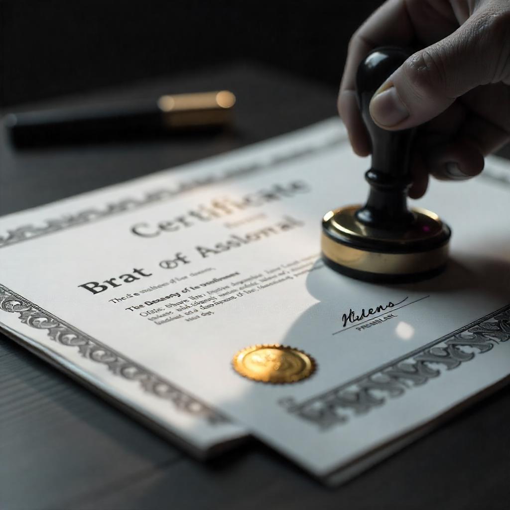 Professional Certificate Attestation Service